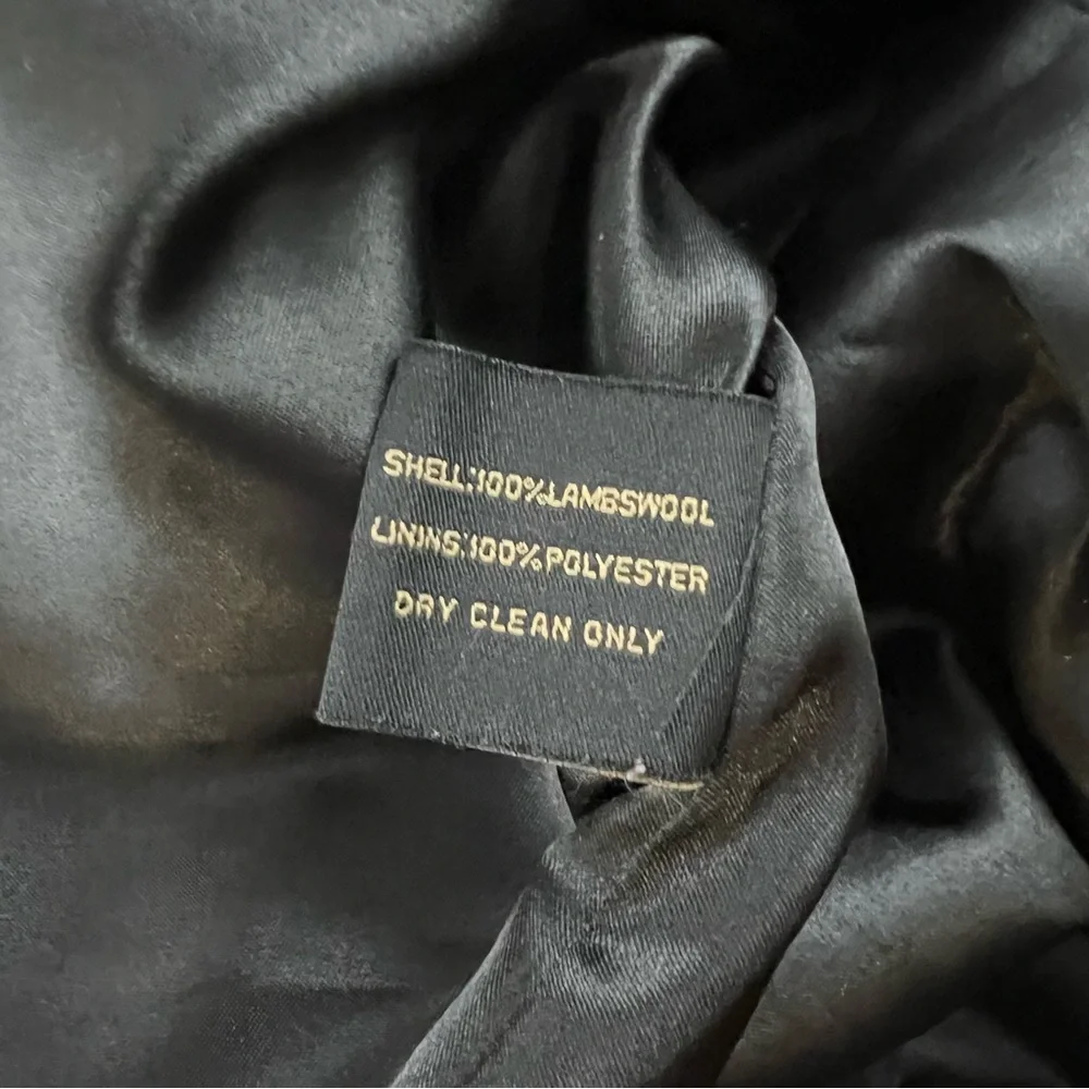 Kristen Blake Black Pea Coat‎ Size 8P